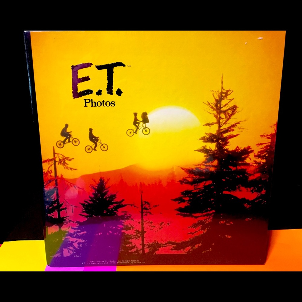 E.T. EXTRA TERRESTRIAL VINTAGE 1982 Scrapbook NWT UNIVERSAL CITY STUDIOS